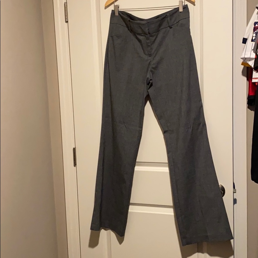 Gray dress pants